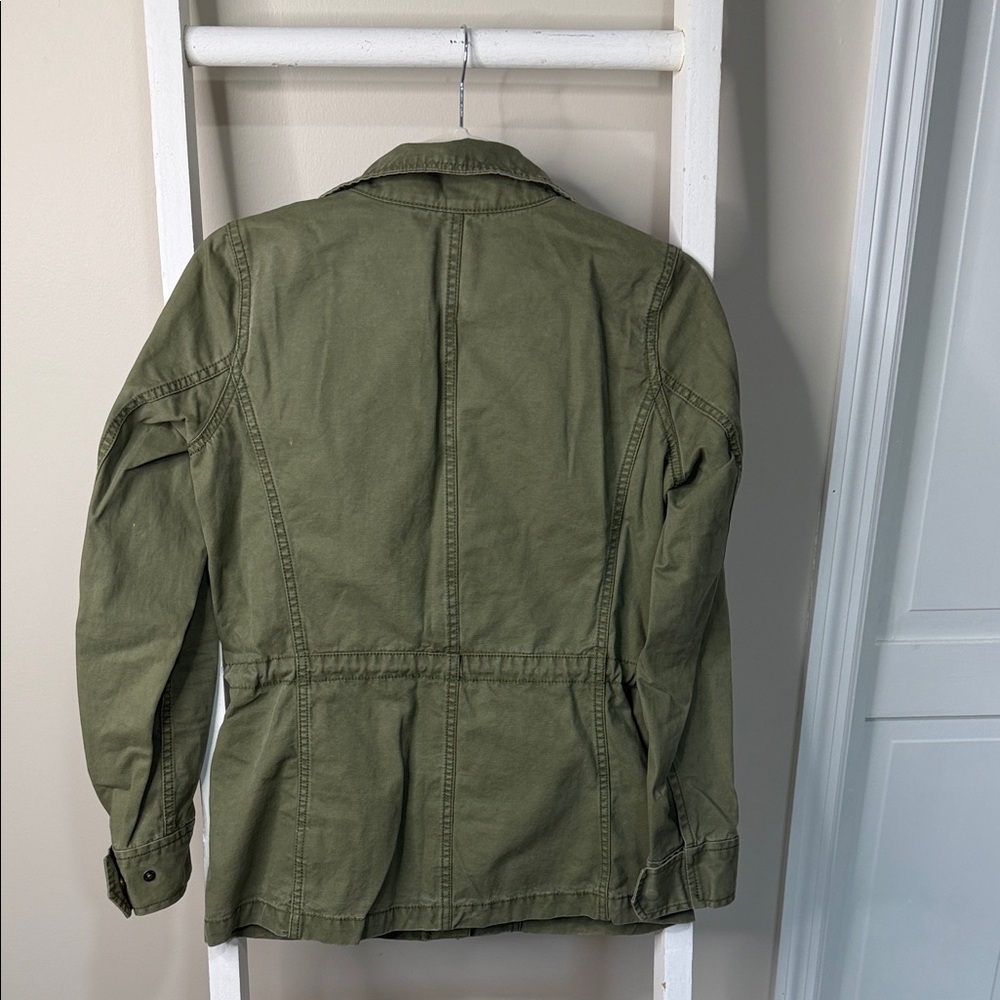 Madewell Army Green Utility Jacket - Picture 2 of 9